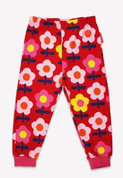 Organic Pink Flower Print Pyjamas
