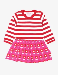 Organic Pop Flower Twirl Dress