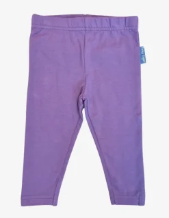 Organic Purple Basic Leggings