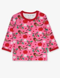 Organic Robin Print T-Shirt