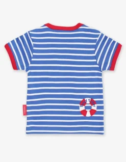 Organic Seaside Applique T-Shirt