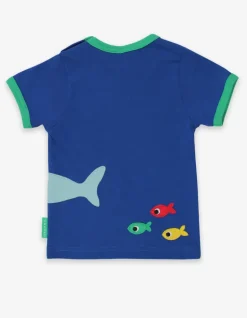 Organic Shark Applique T-Shirt