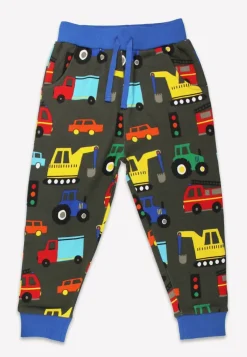 Organic Transport Print Joggers