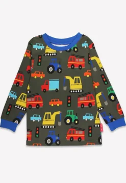 Organic Transport Print Pyjamas