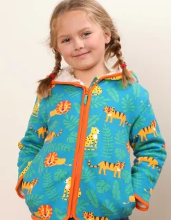 Organic Wild Cats Fleece Hoodie