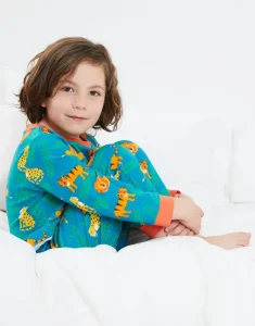 Organic Wild Cats Print Pyjamas