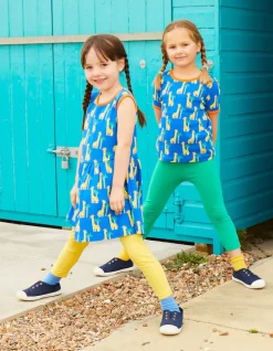 Organic Yellow Basic Leggings