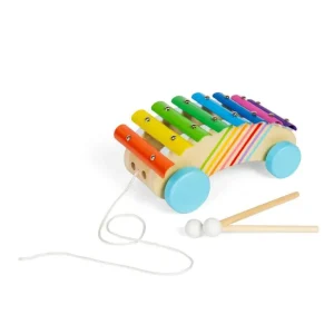 Pull Along Xylophone - Wooden Toy