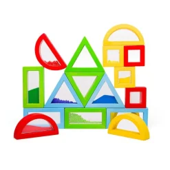 Rainbow Sensory Shapes Toy