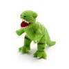 T Rex Knitted Dinosaur Soft Toy Green