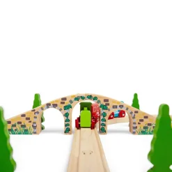Three Arch Bridge - Wooden Train Toy Accessory