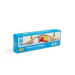 Three Arch Bridge - Wooden Train Toy Accessory