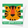 Tiger Birthday Card