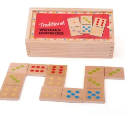 Traditional Wooden Dominoes