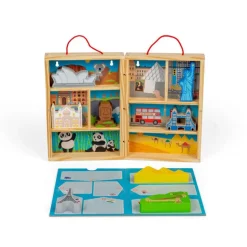 Travel Play Box - Wooden Toy