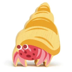Wooden Coastal Animal - Hermit Crab