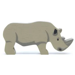 Wooden Safari Animal - Rhinoceros