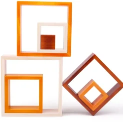 Wooden Stacking Squares
