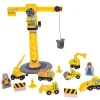 Yellow Crane Construction Set