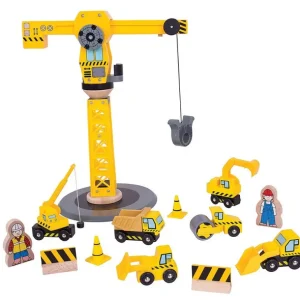Yellow Crane Construction Set